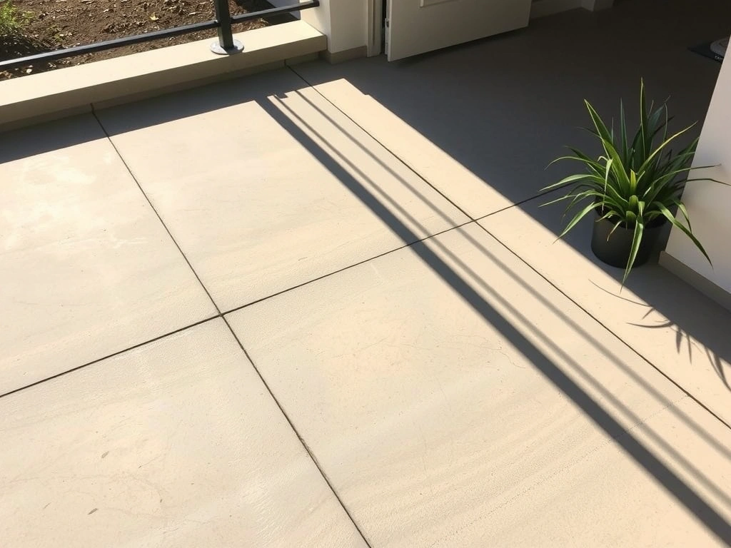 Terraza de Concreto Pulido